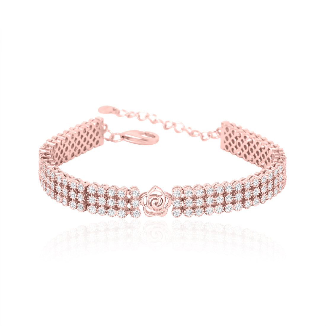 Triple Row  Bracelet