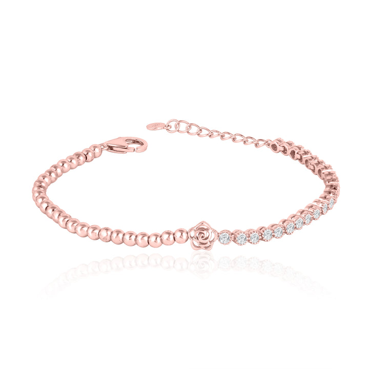 Sleek Simplicity: Half Tennis Bracelet