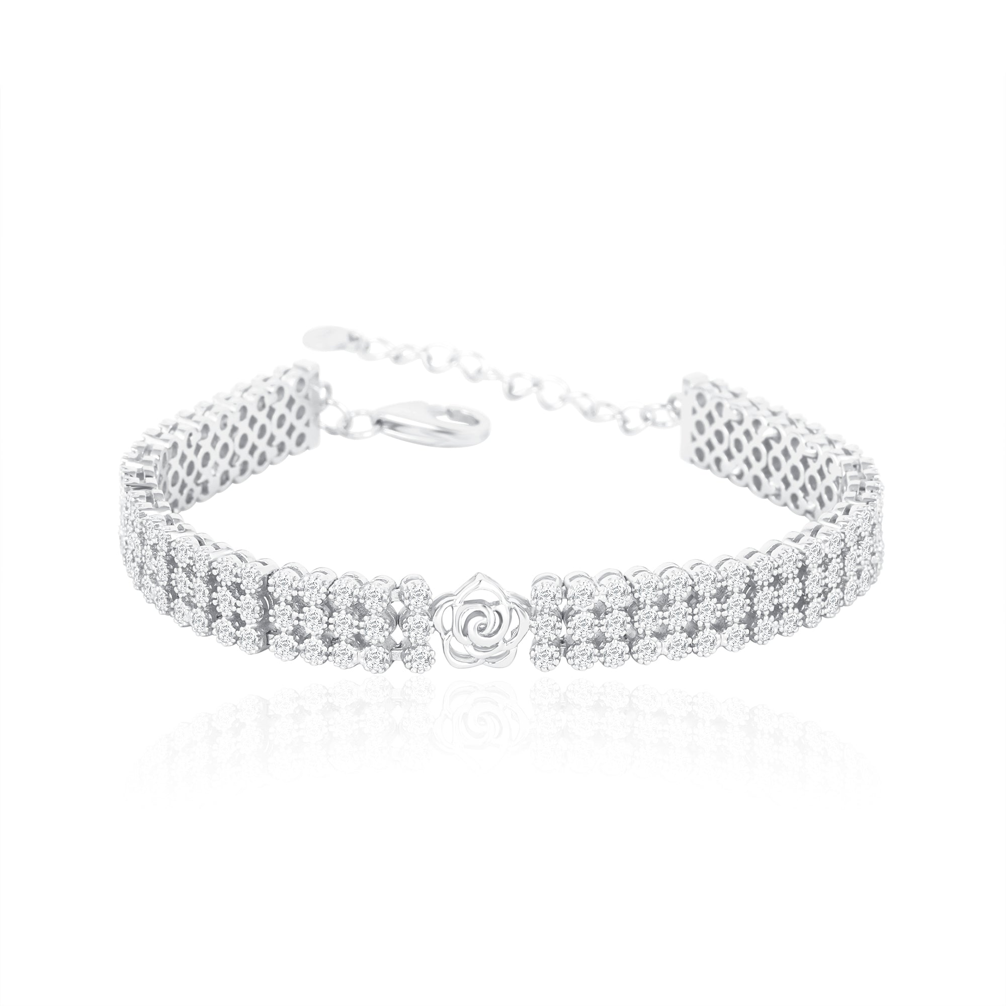 Triple Row  Bracelet