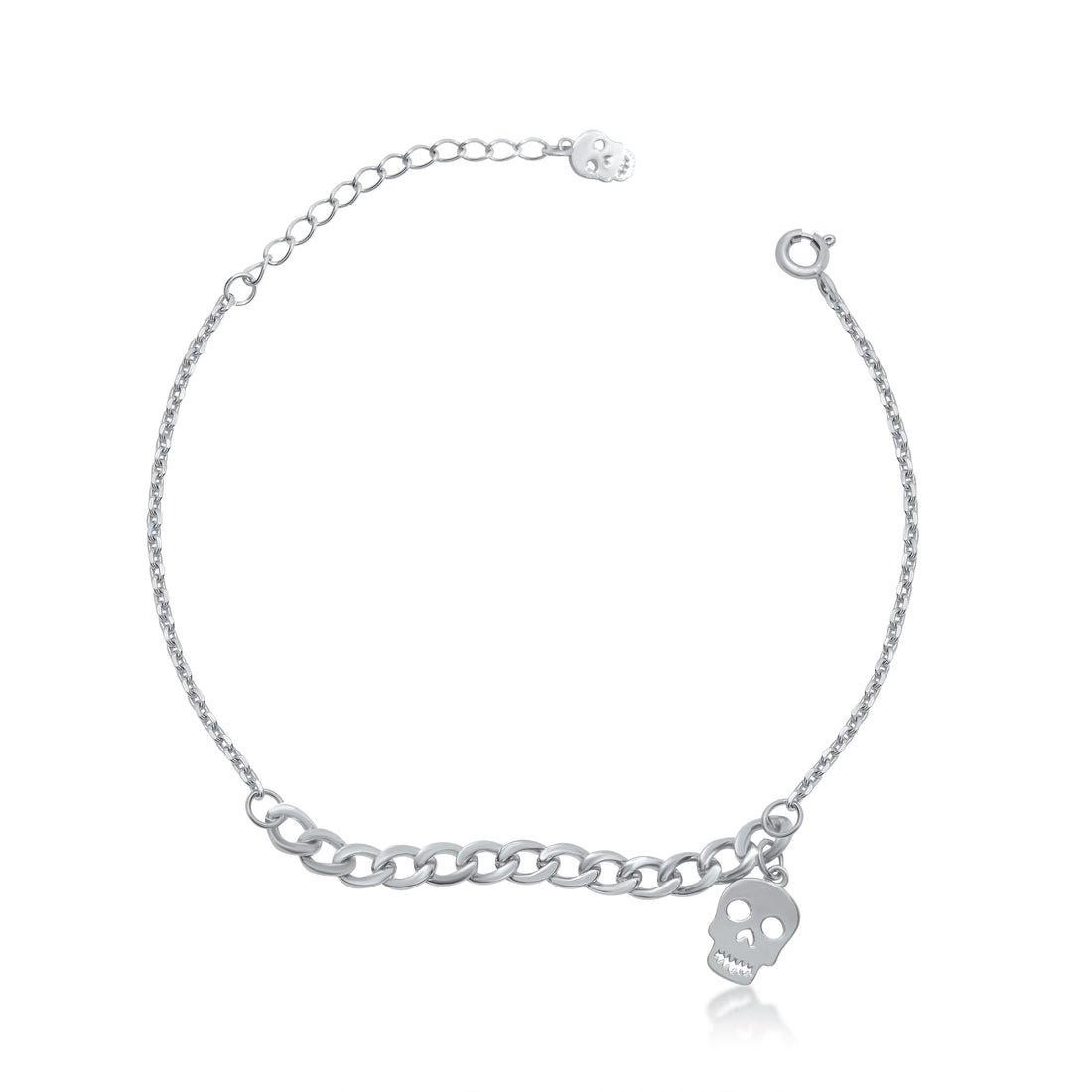 Skull Charm Bracelet