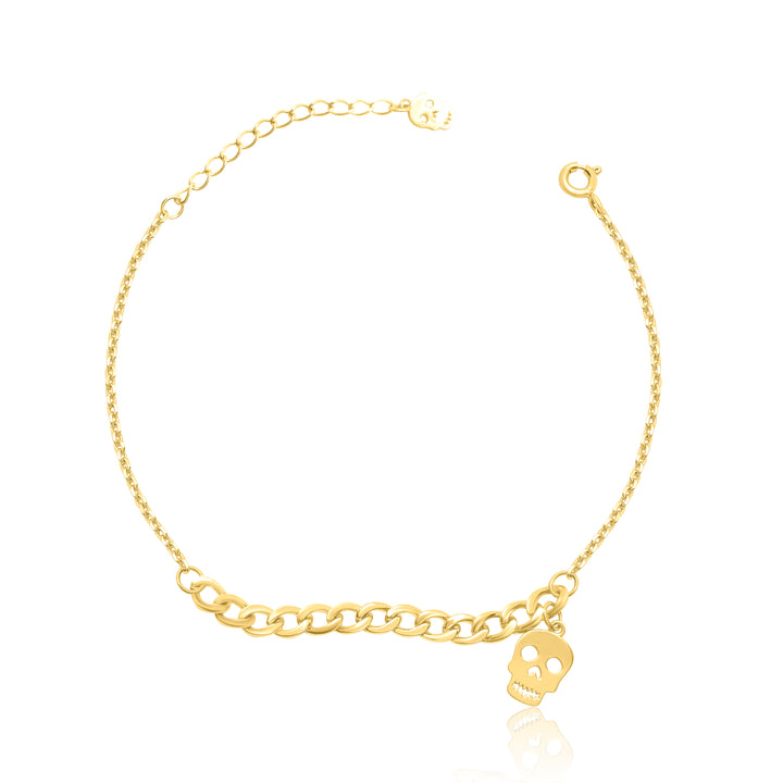 Skull Charm Bracelet
