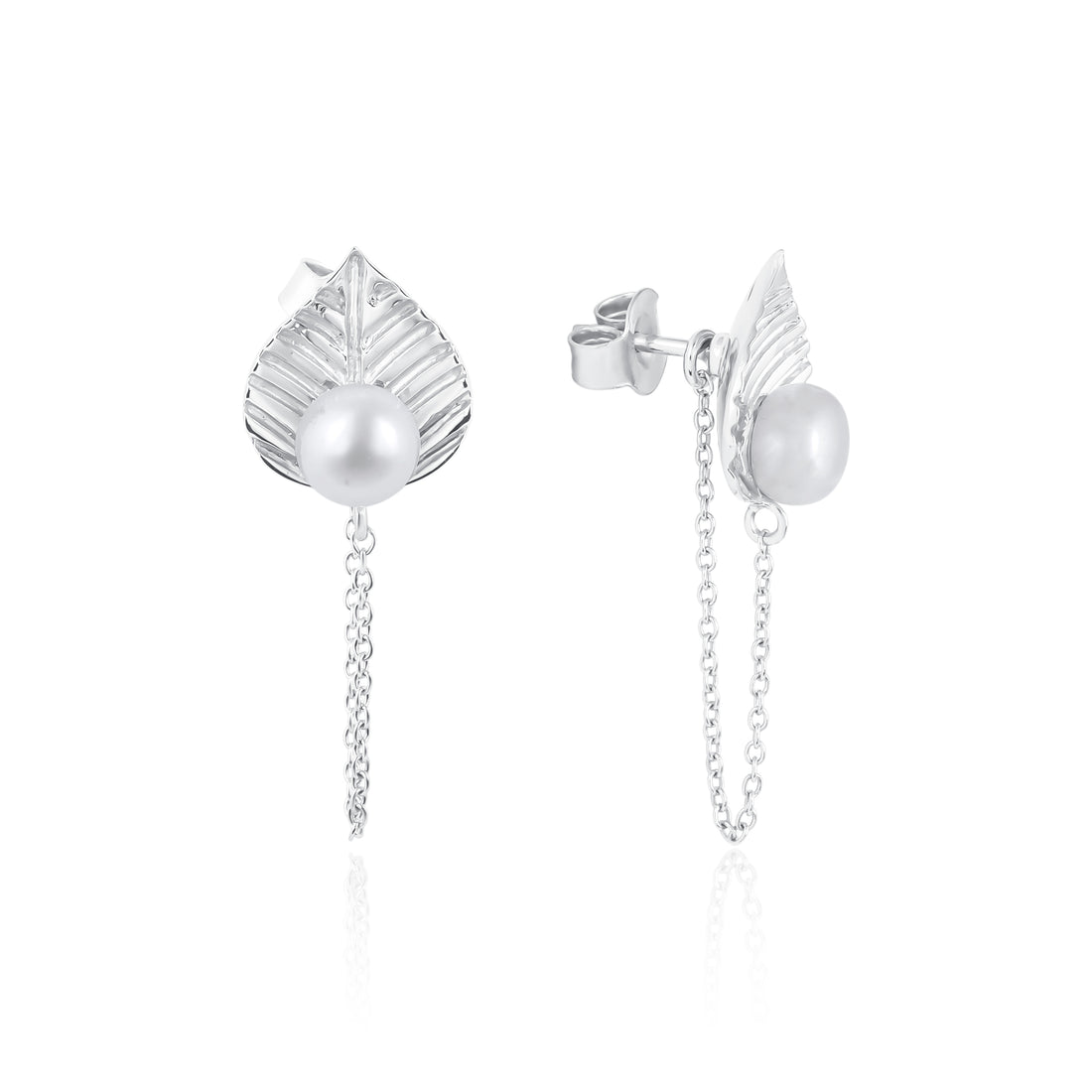 Beautiful Petal Dimond Earrings