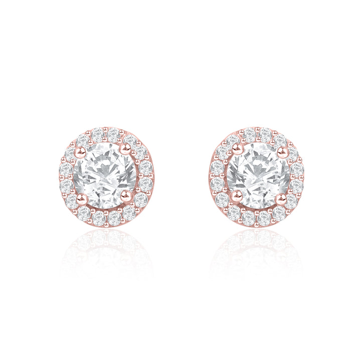 Solitaire Style Earrings