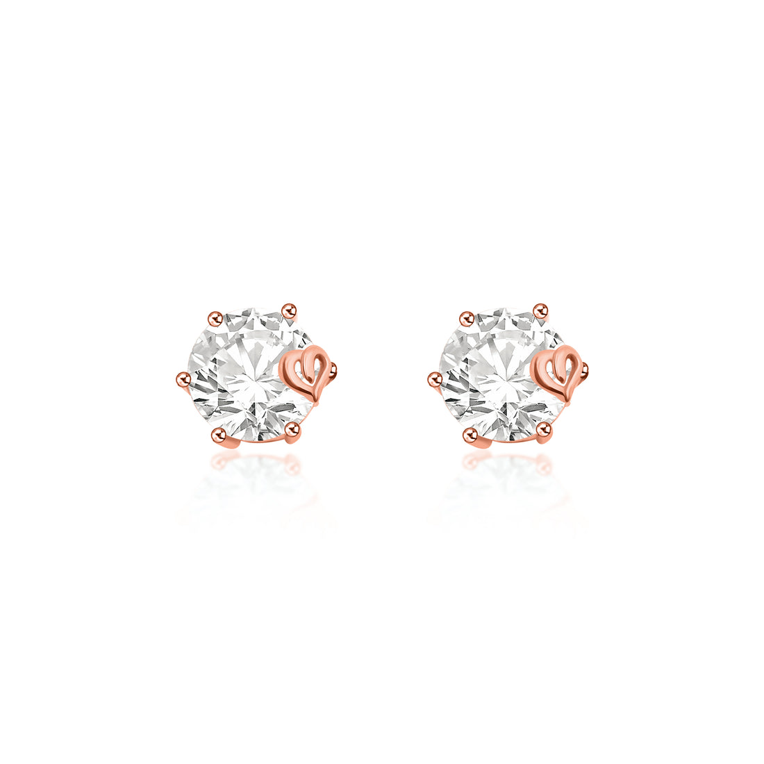 Sparkling Heart Earrings