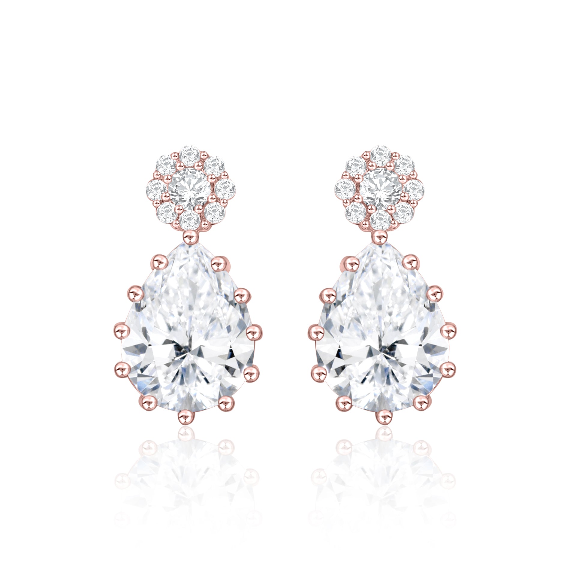 Teardrop Pear Earrings