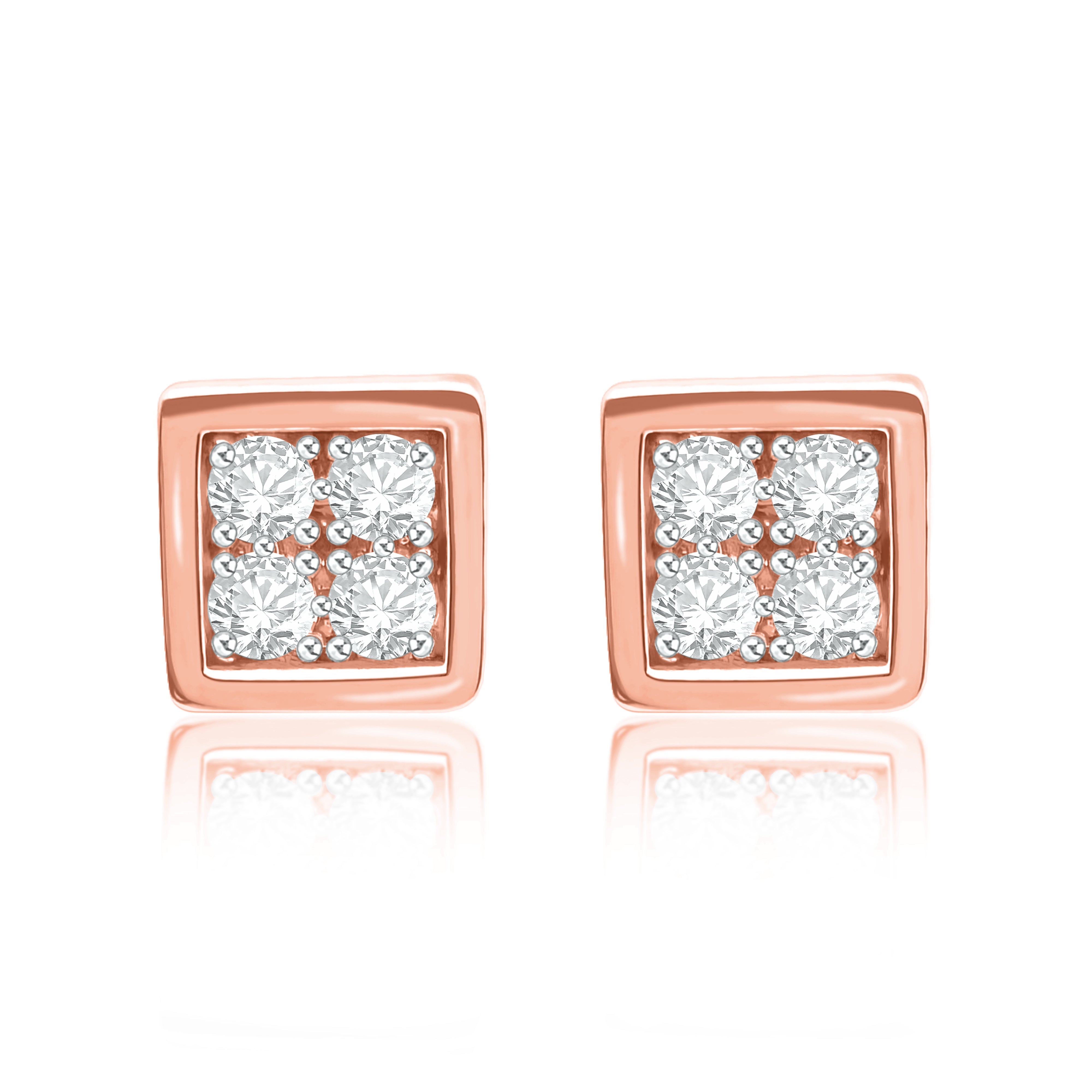 Minimalistic Square Earrings