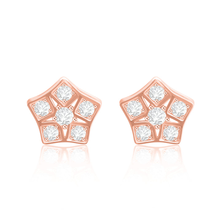 Twinkling Star Style Earrings