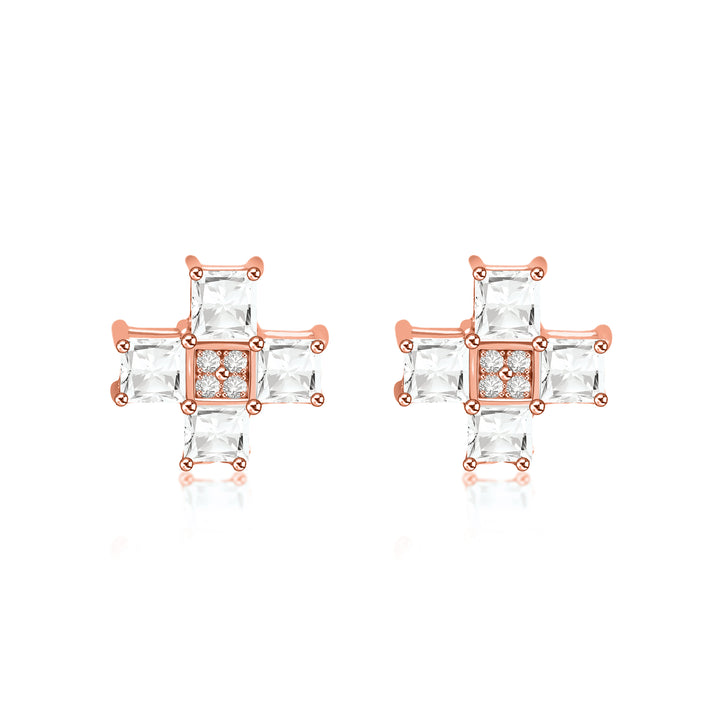 Dainty Cross Earrings