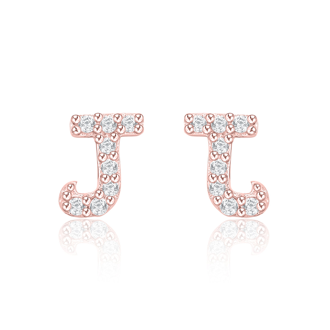 Letter J Earring