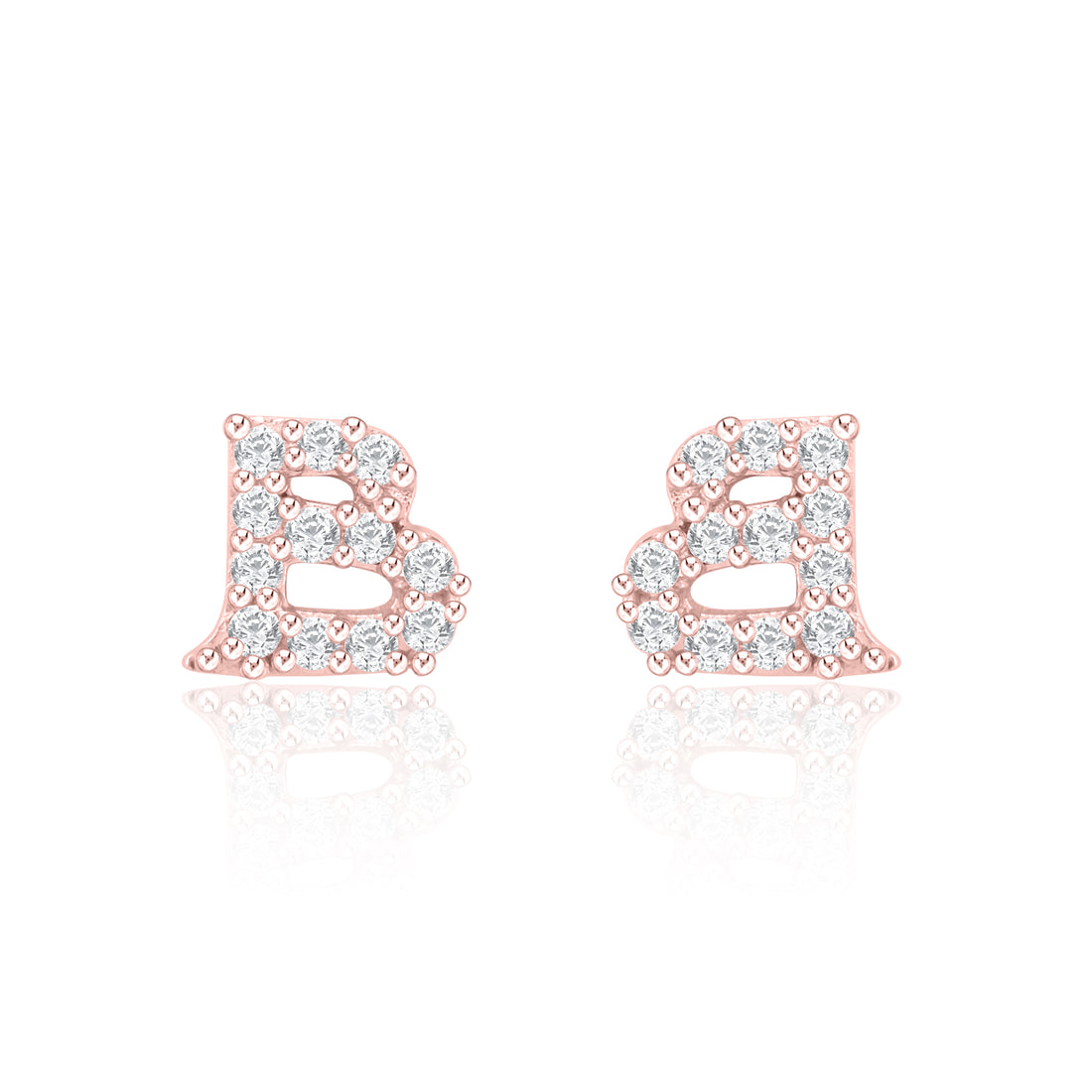 Letter B Earring
