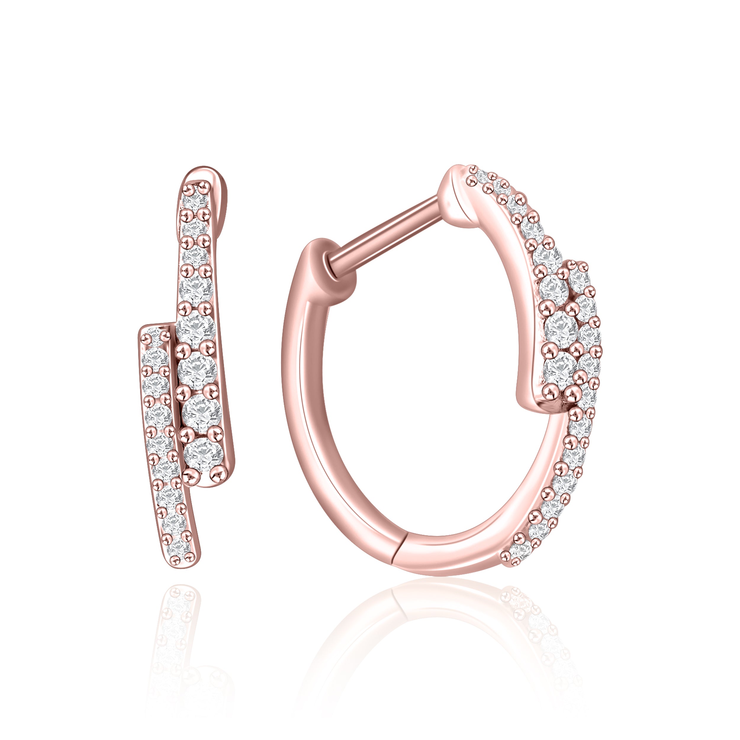 Twist Small Hoop Earrings