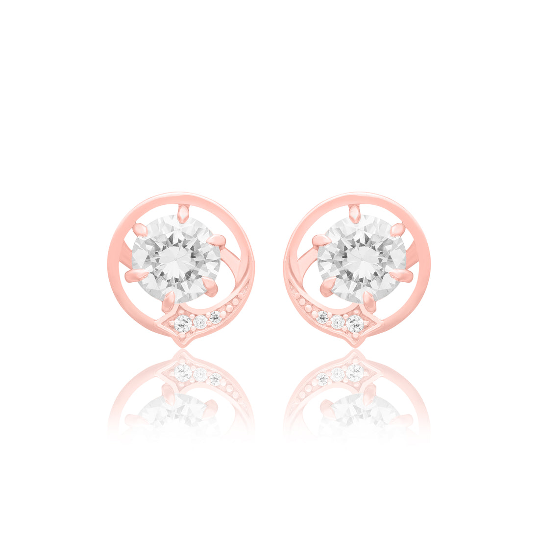 Luminous Classic Solitaire Earrings