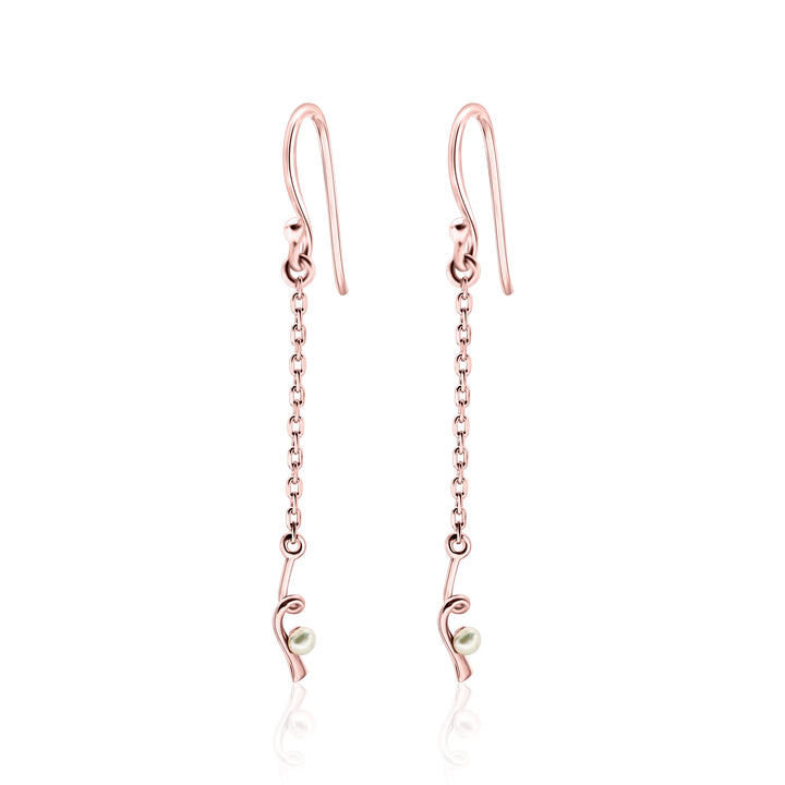 Sparkling Strand Drop Earrings