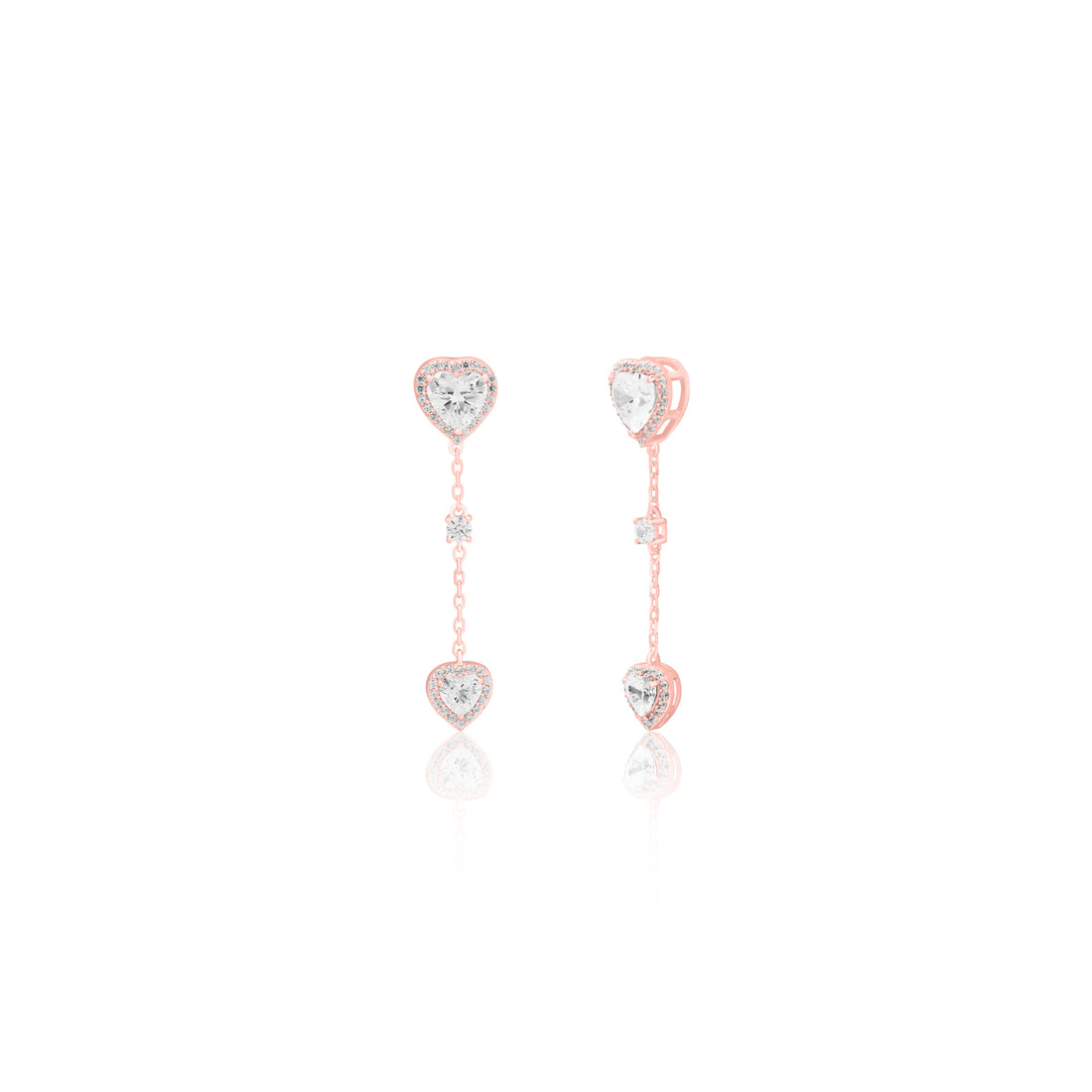 Heart To Heart Connection Earrings