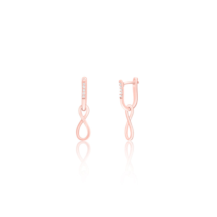 Infinity Drop Earrings