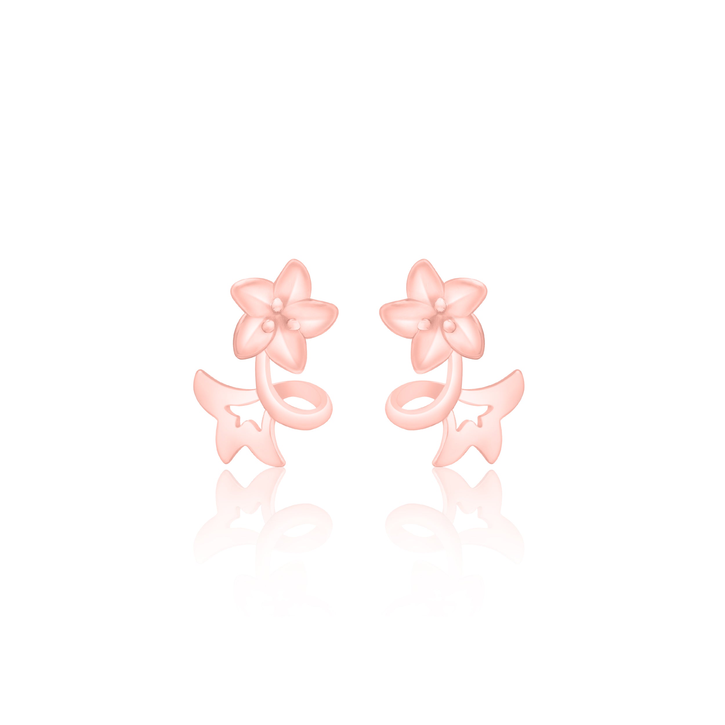 Camellia Flower Earrings