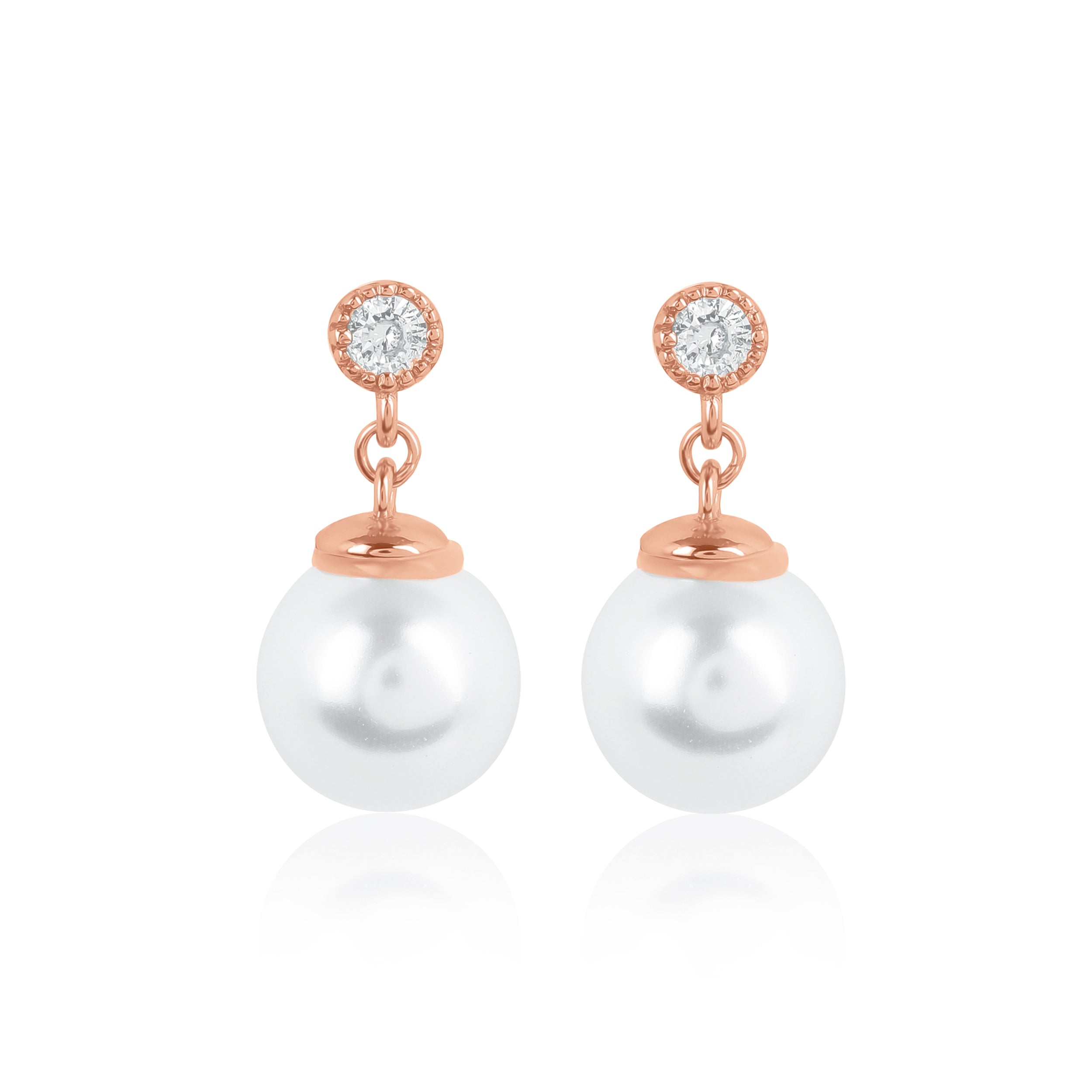 Big Pearl Drop Earrings