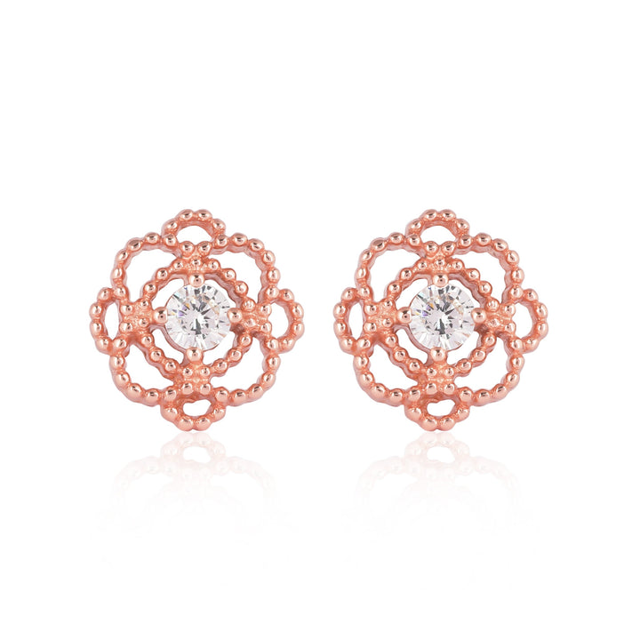 Floral Stud Earrings