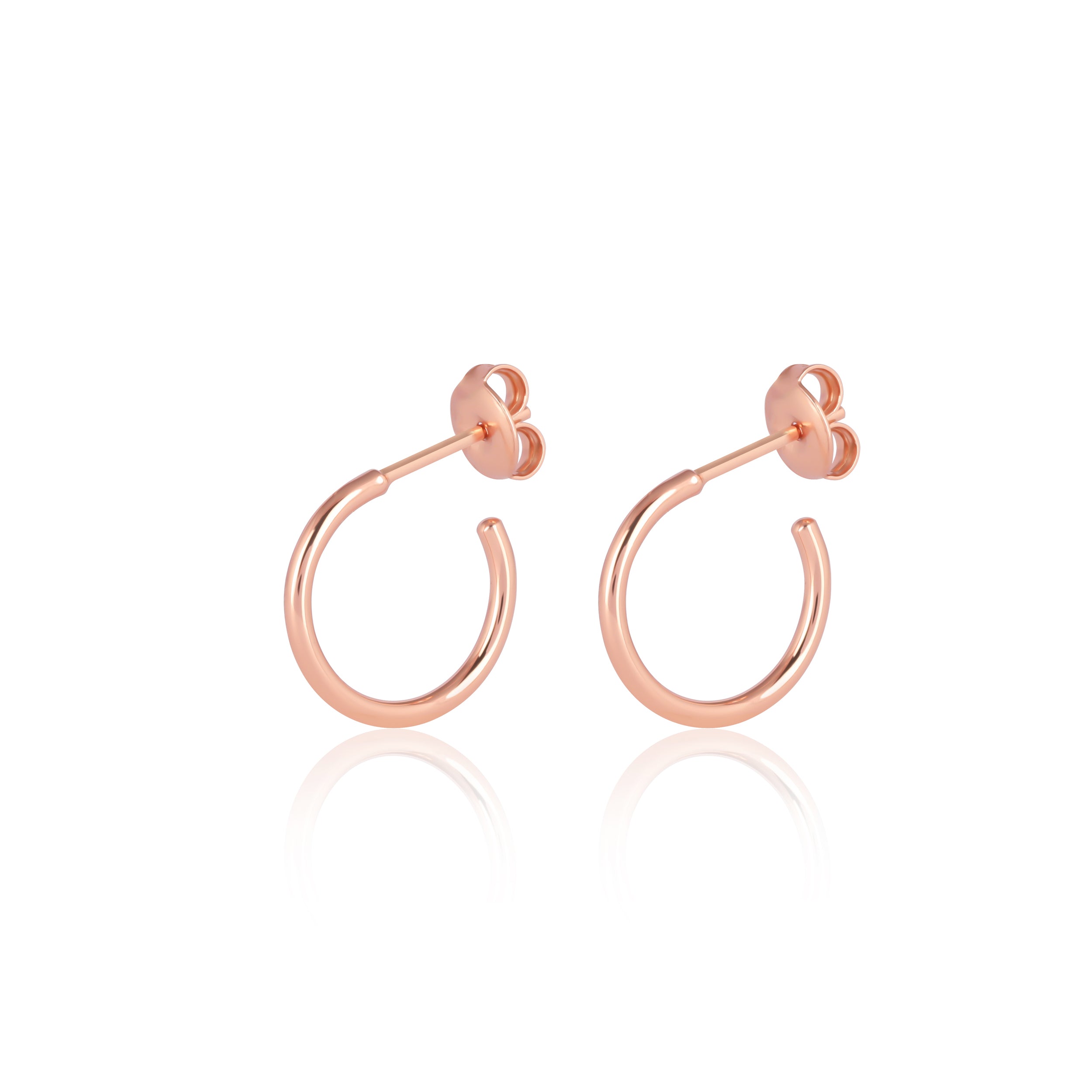 Tiny Elegance Hoop Earrings