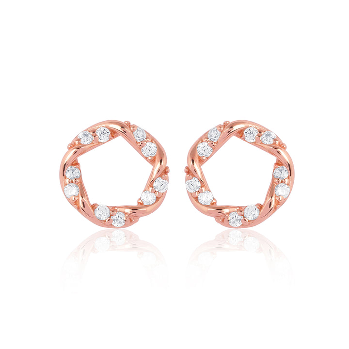 Pentagon Shape Earrings