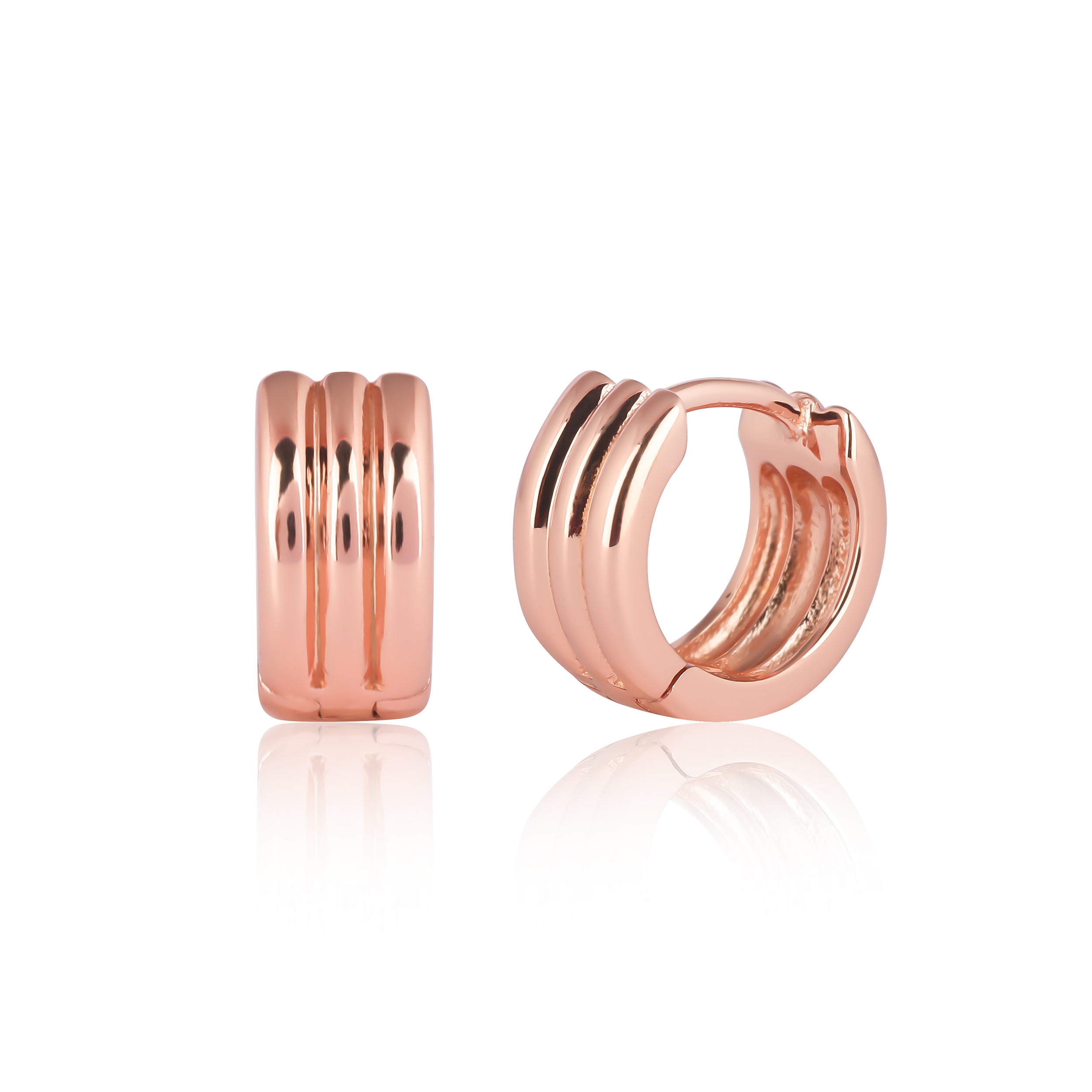 Plain Round Earrings