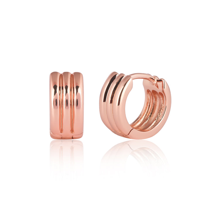 Plain Round Earrings