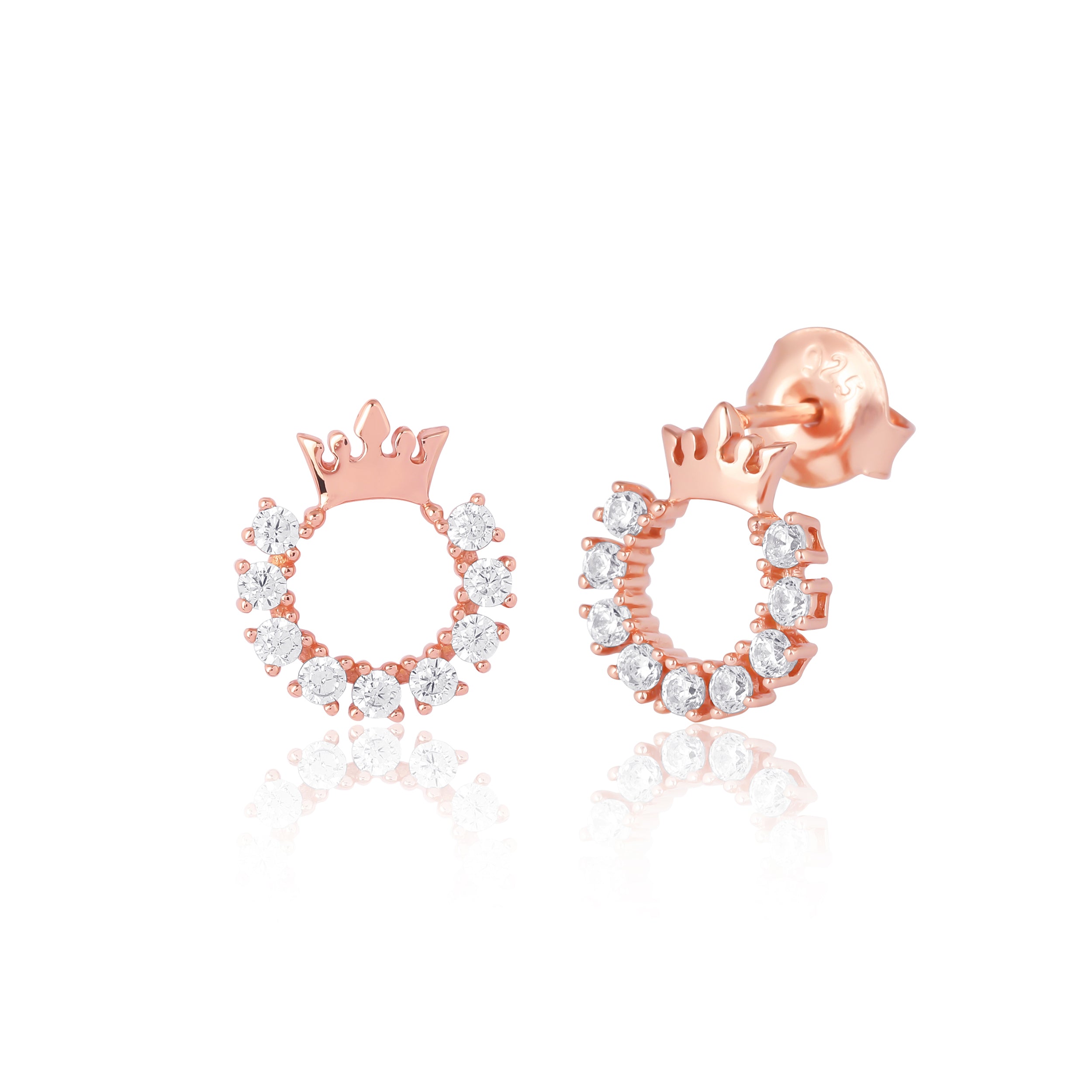 Crown Shape Earrings