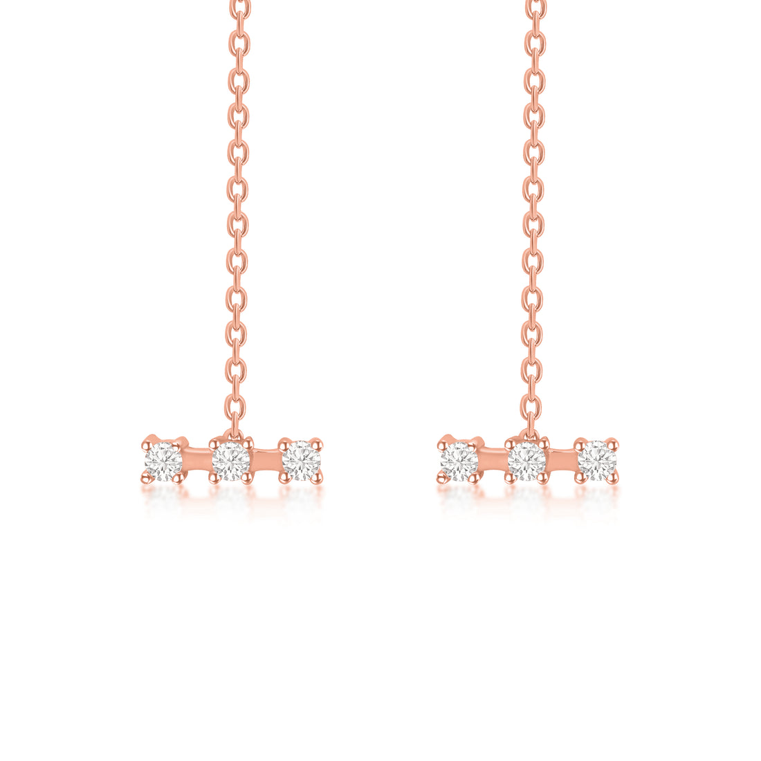 Chain & Bar Earrings