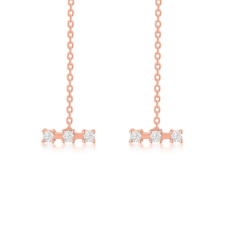 Chain & Bar Earrings