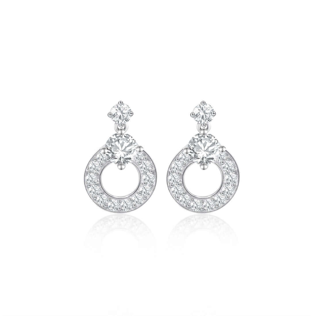 Timeless Halo Earrings