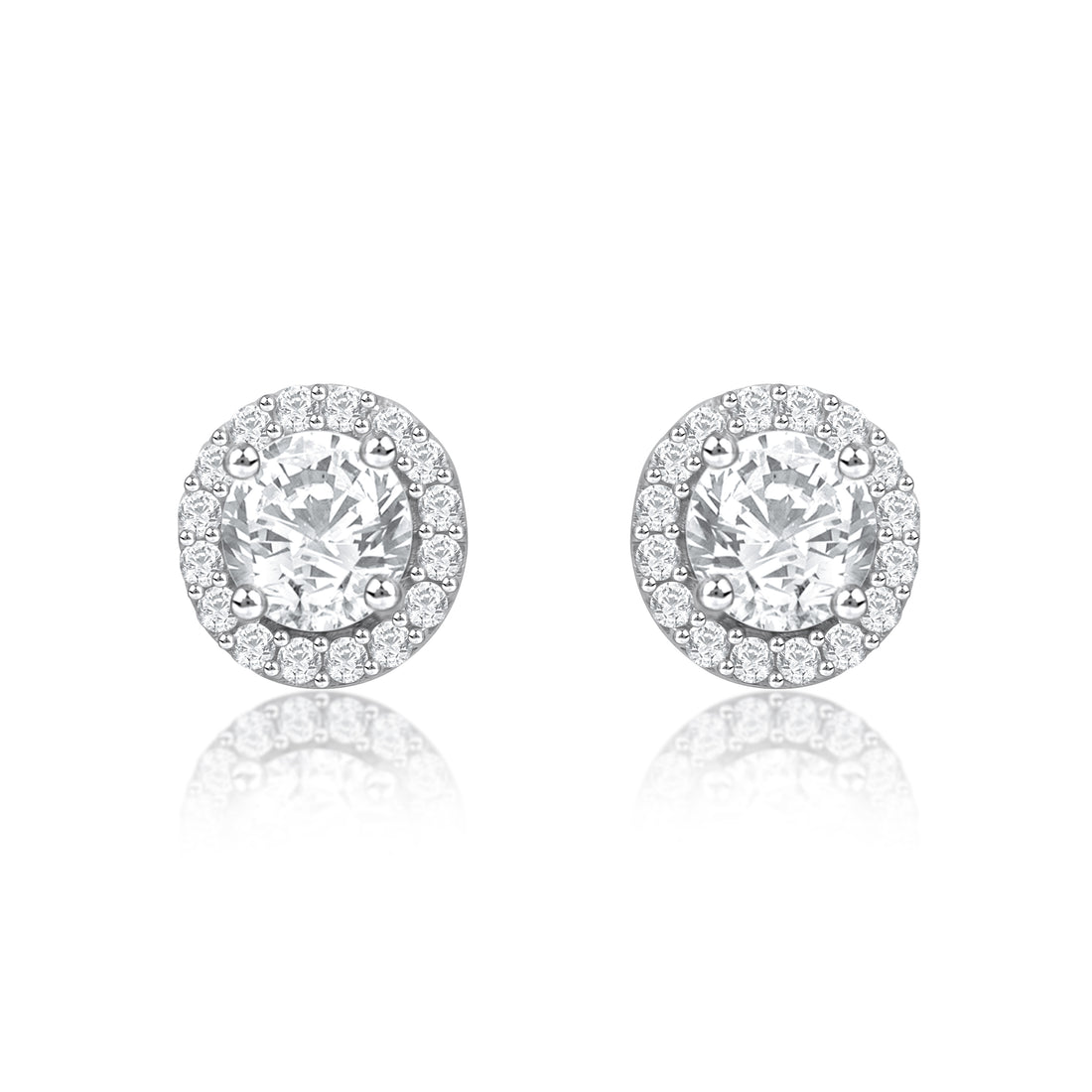 Solitaire Style Earrings