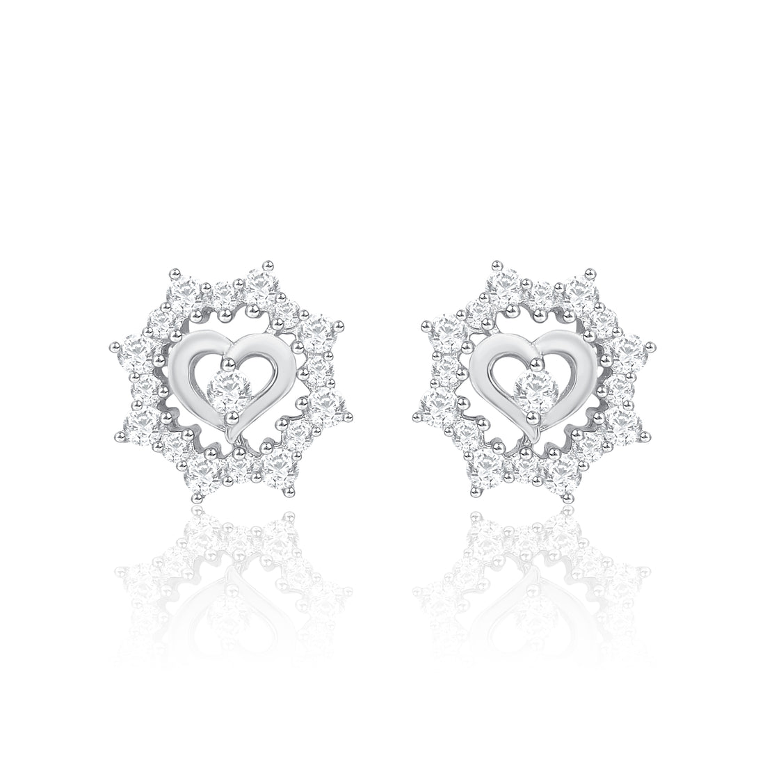 Fusion of Heart Earrings