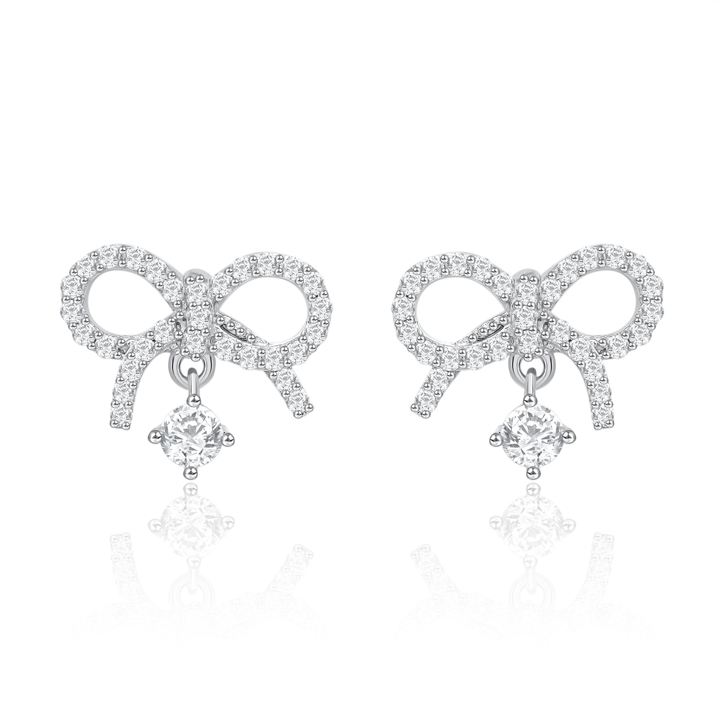 Bowtie Style Earrings