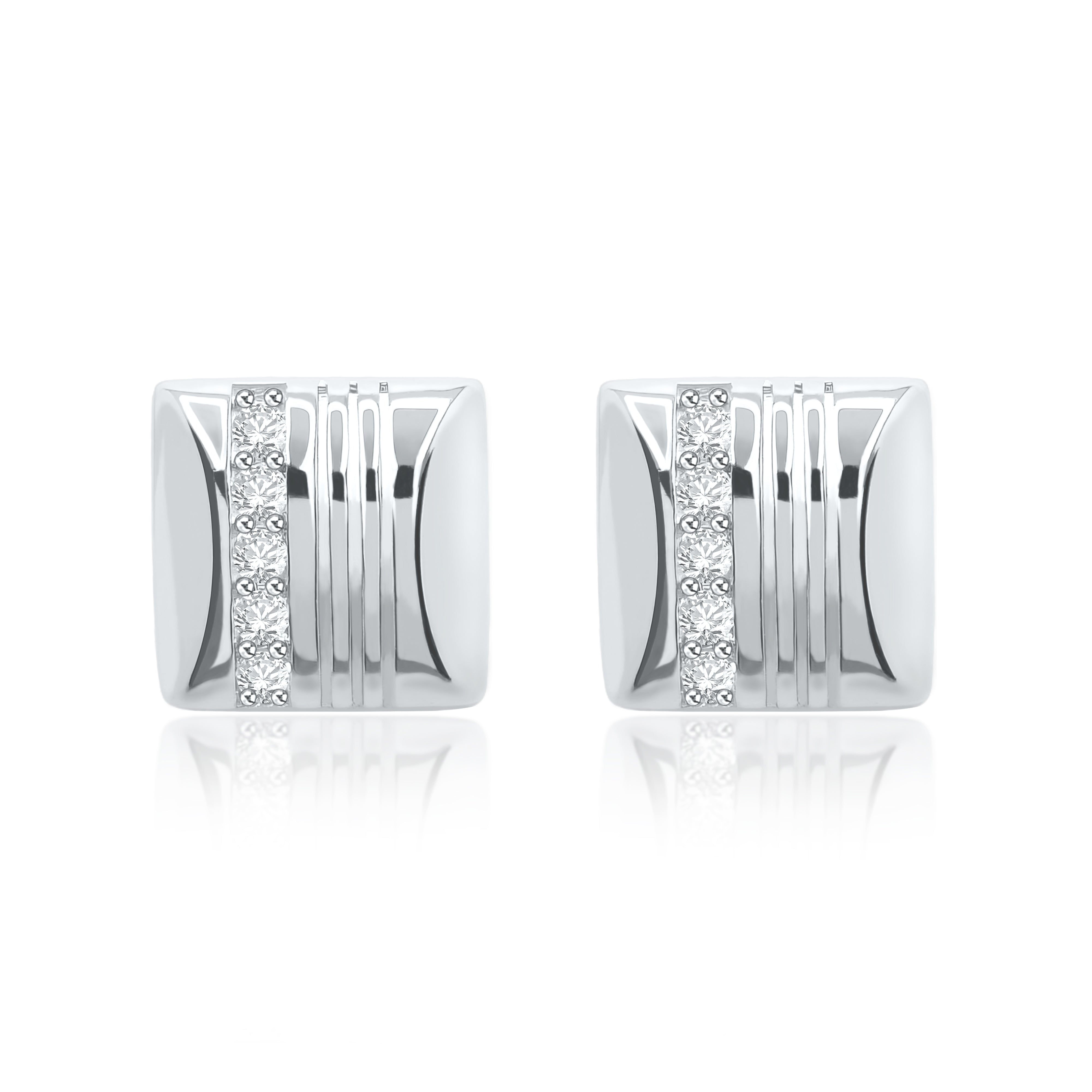 Cufflink Timeless Earrings