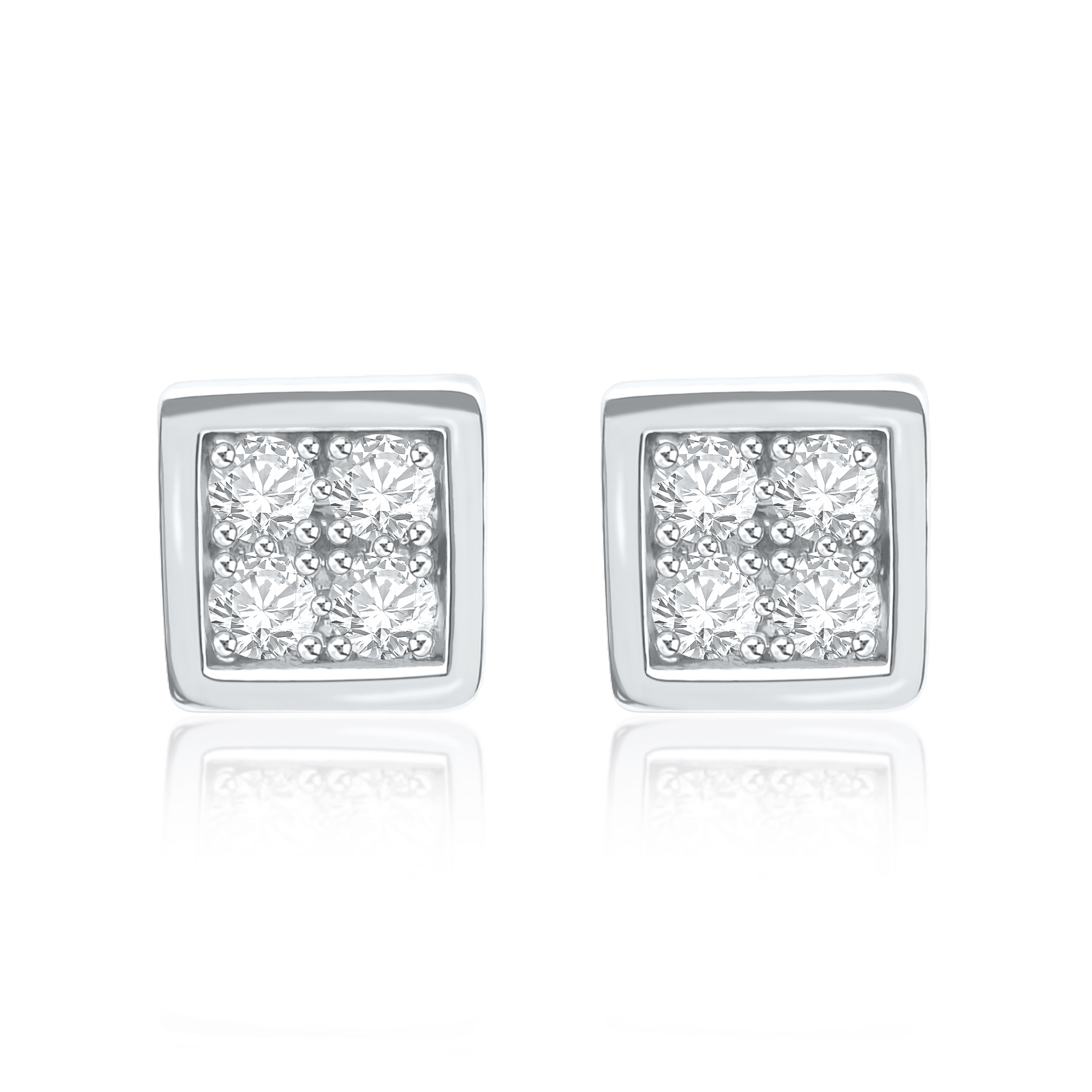 Minimalistic Square Earrings