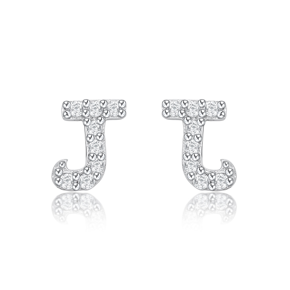 Letter J Earring