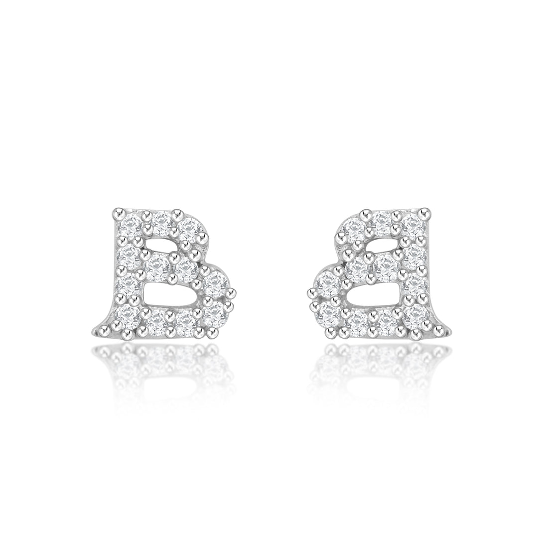 Letter B Earring