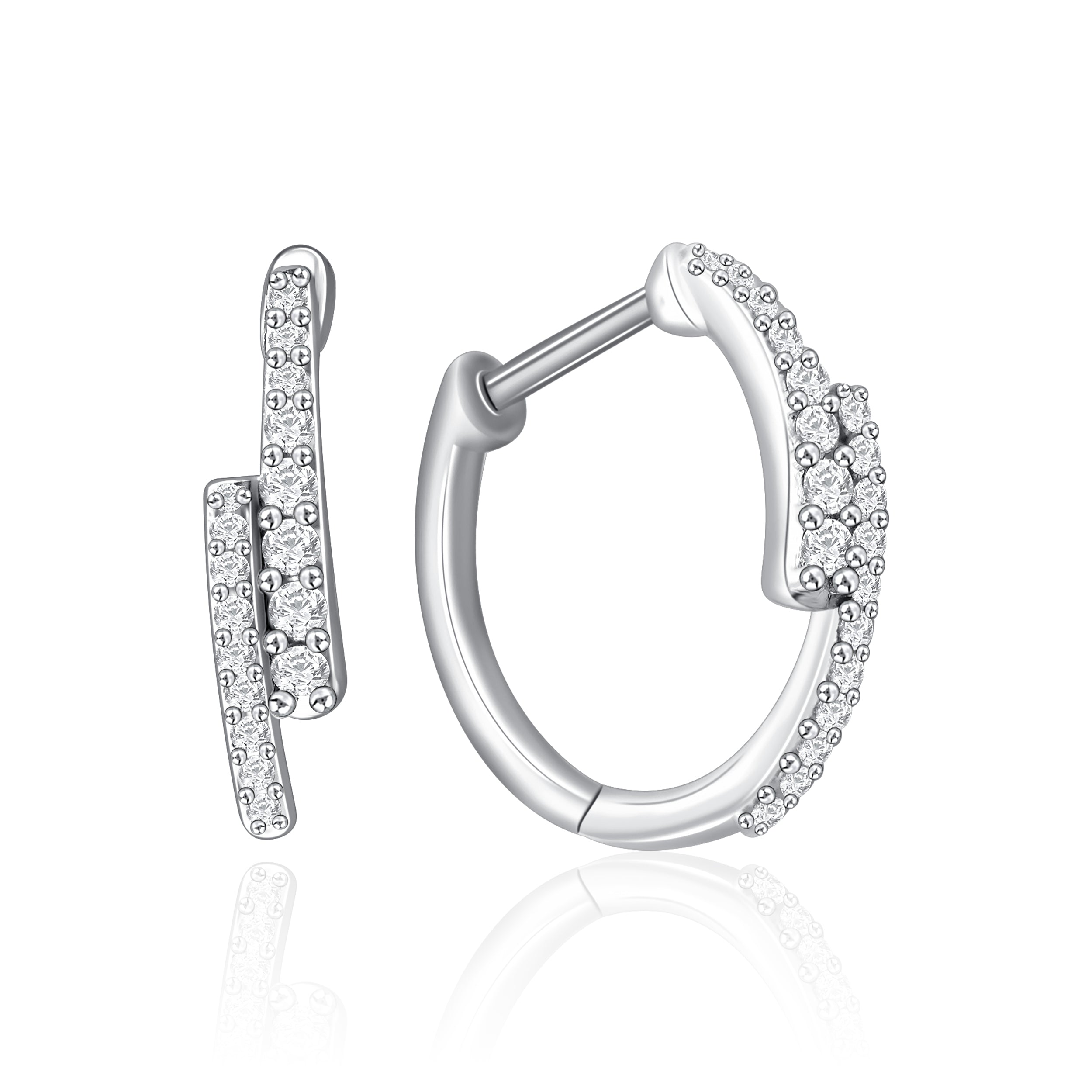 Twist Small Hoop Earrings