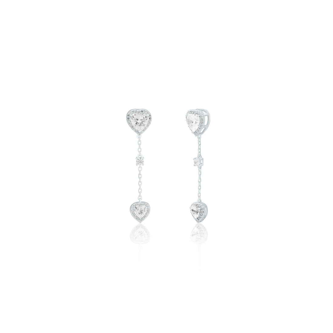 Heart To Heart Connection Earrings