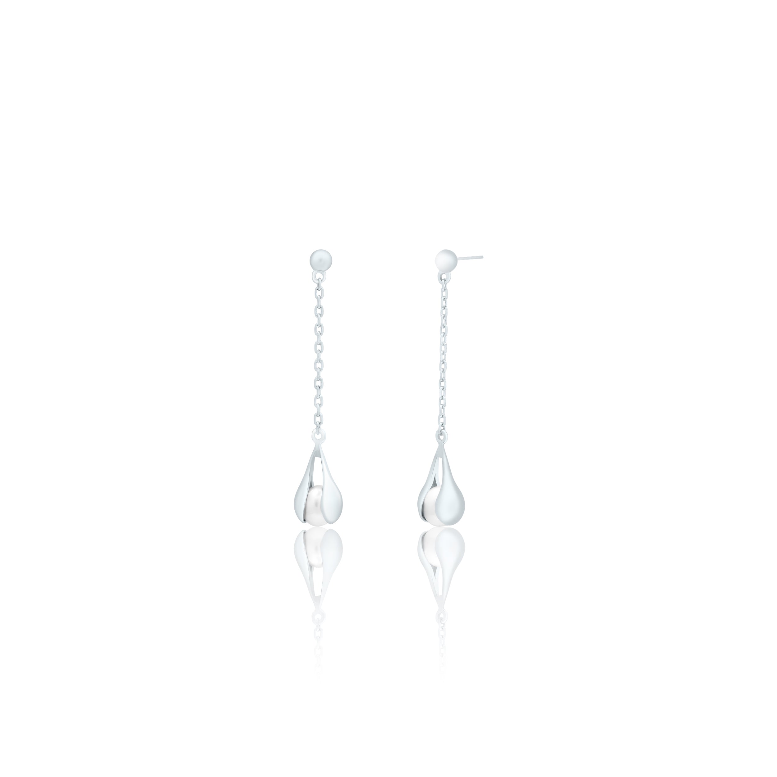 Pearl Hanging Earrings