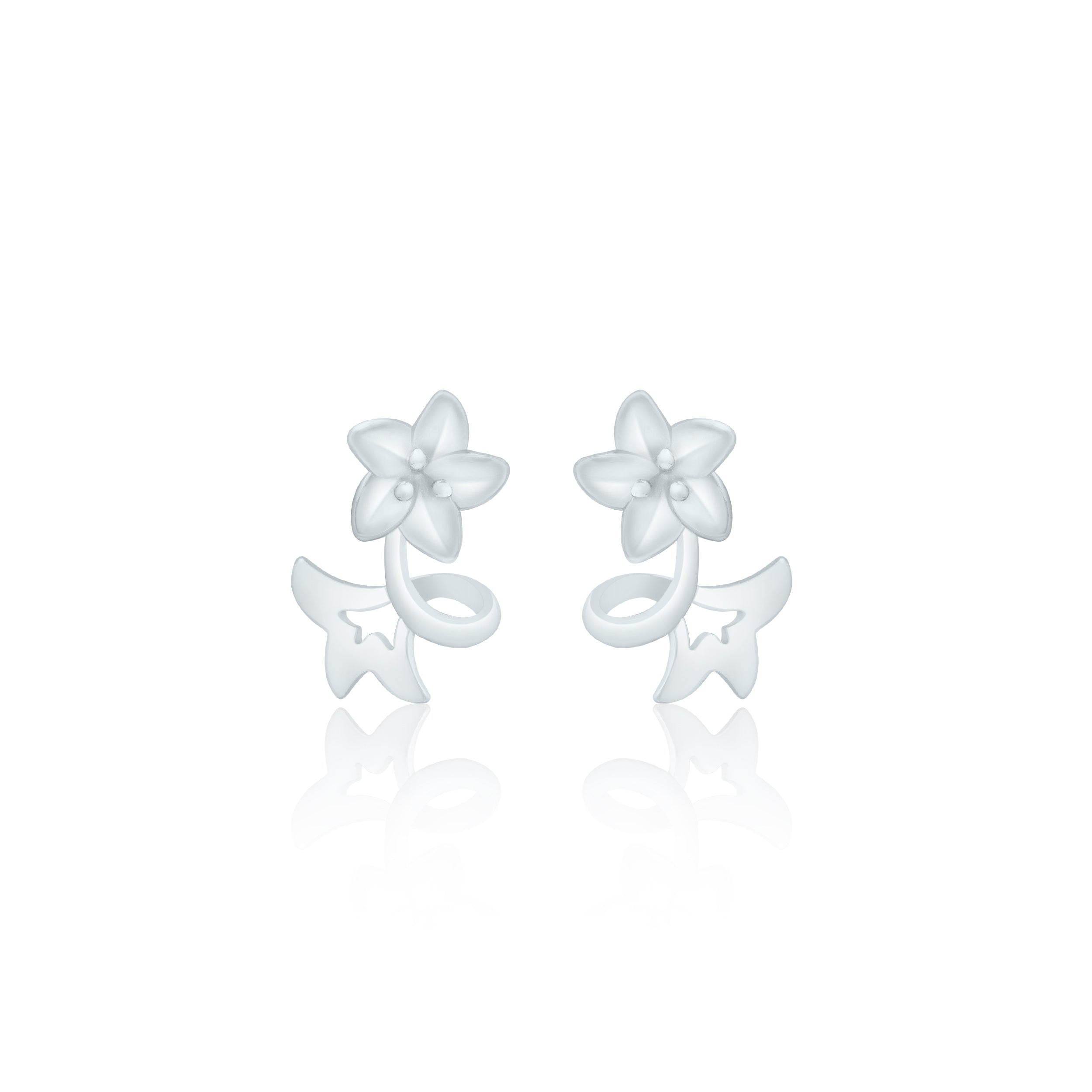 Camellia Flower Earrings