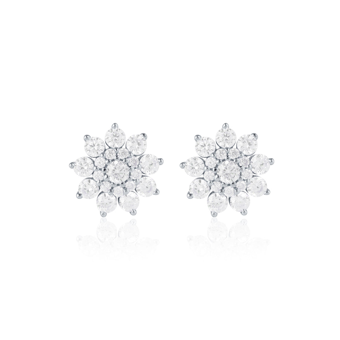 Flower Cluster Studs