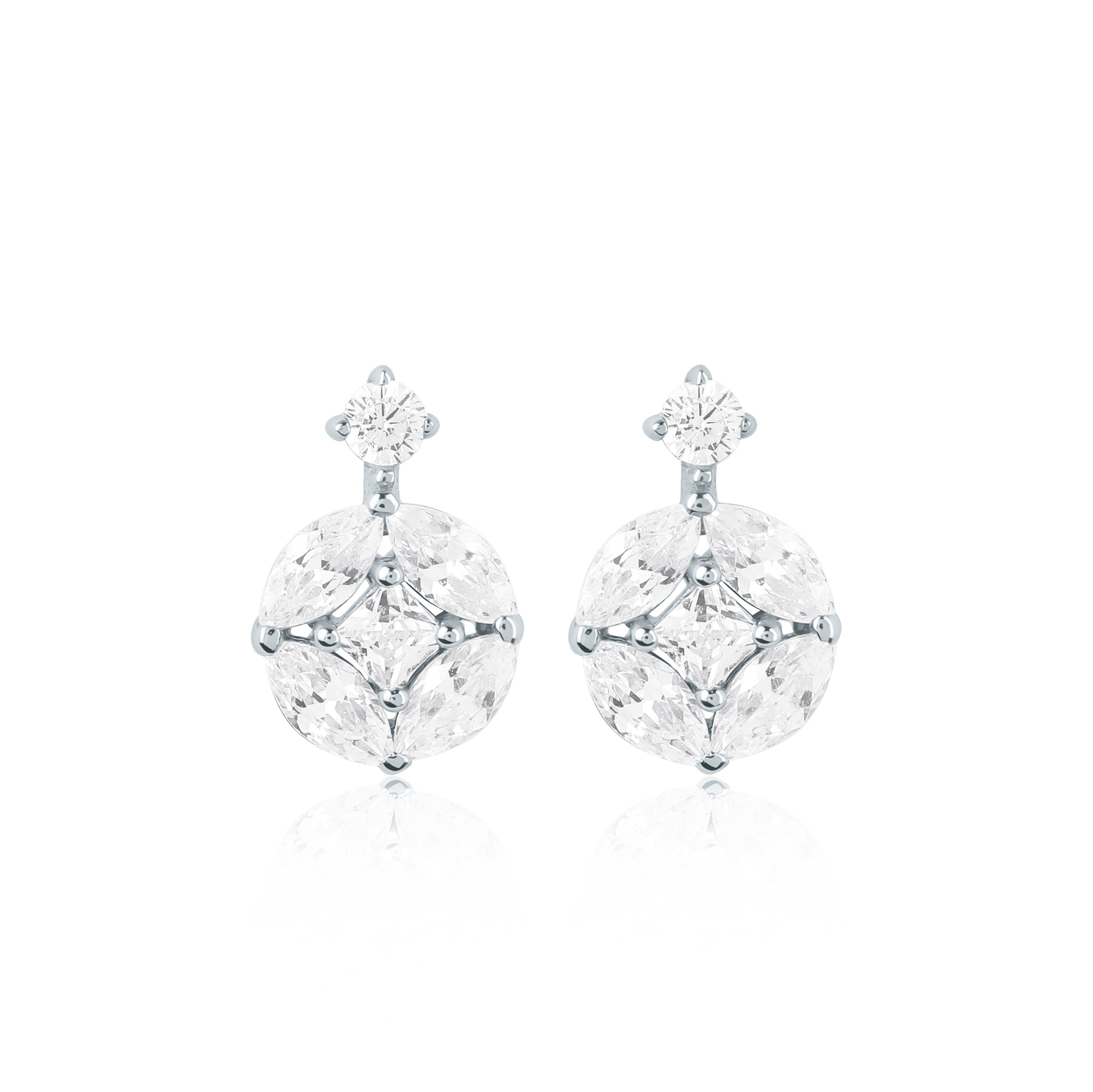Fancy Shape Marquise Earrings