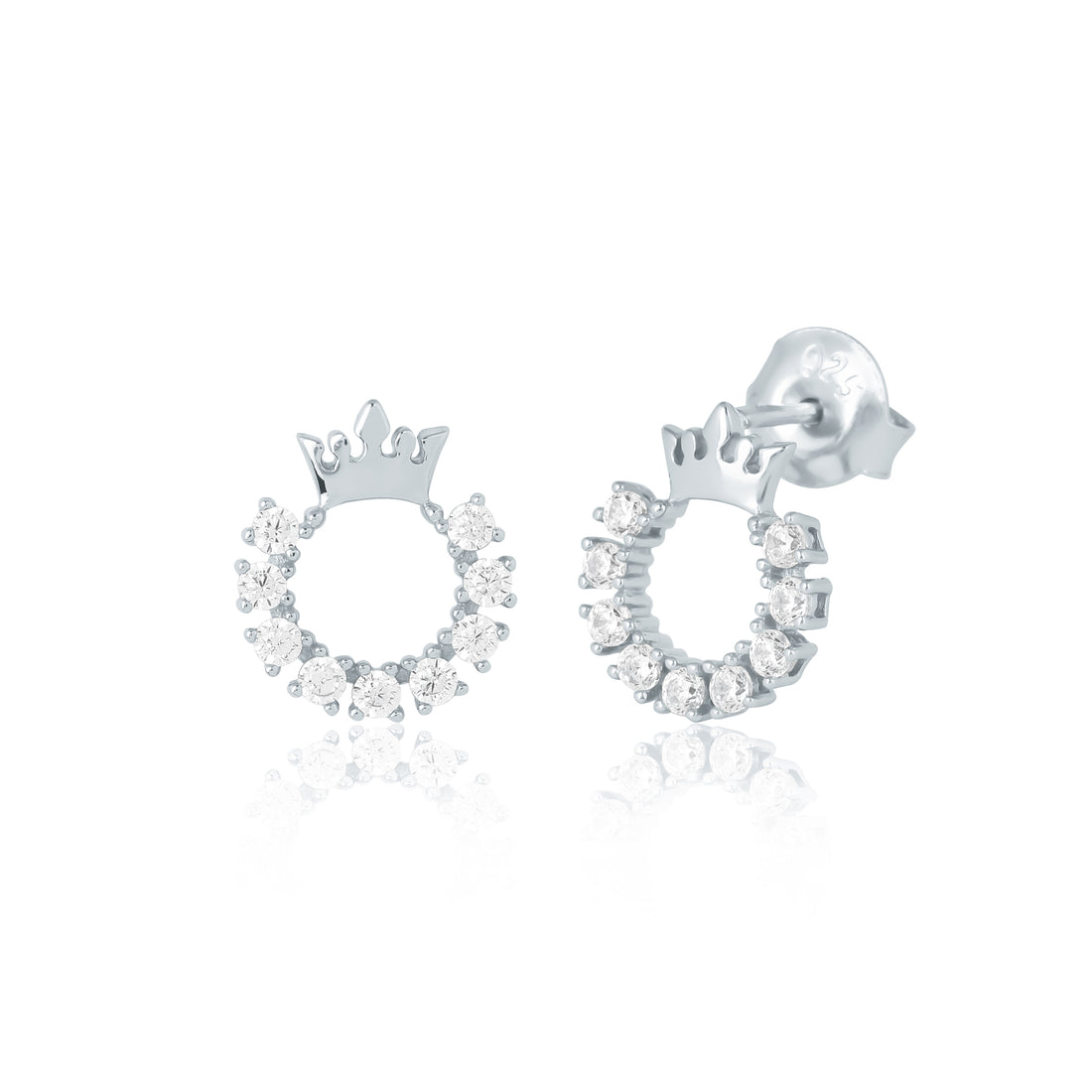 Crown Shape Earrings