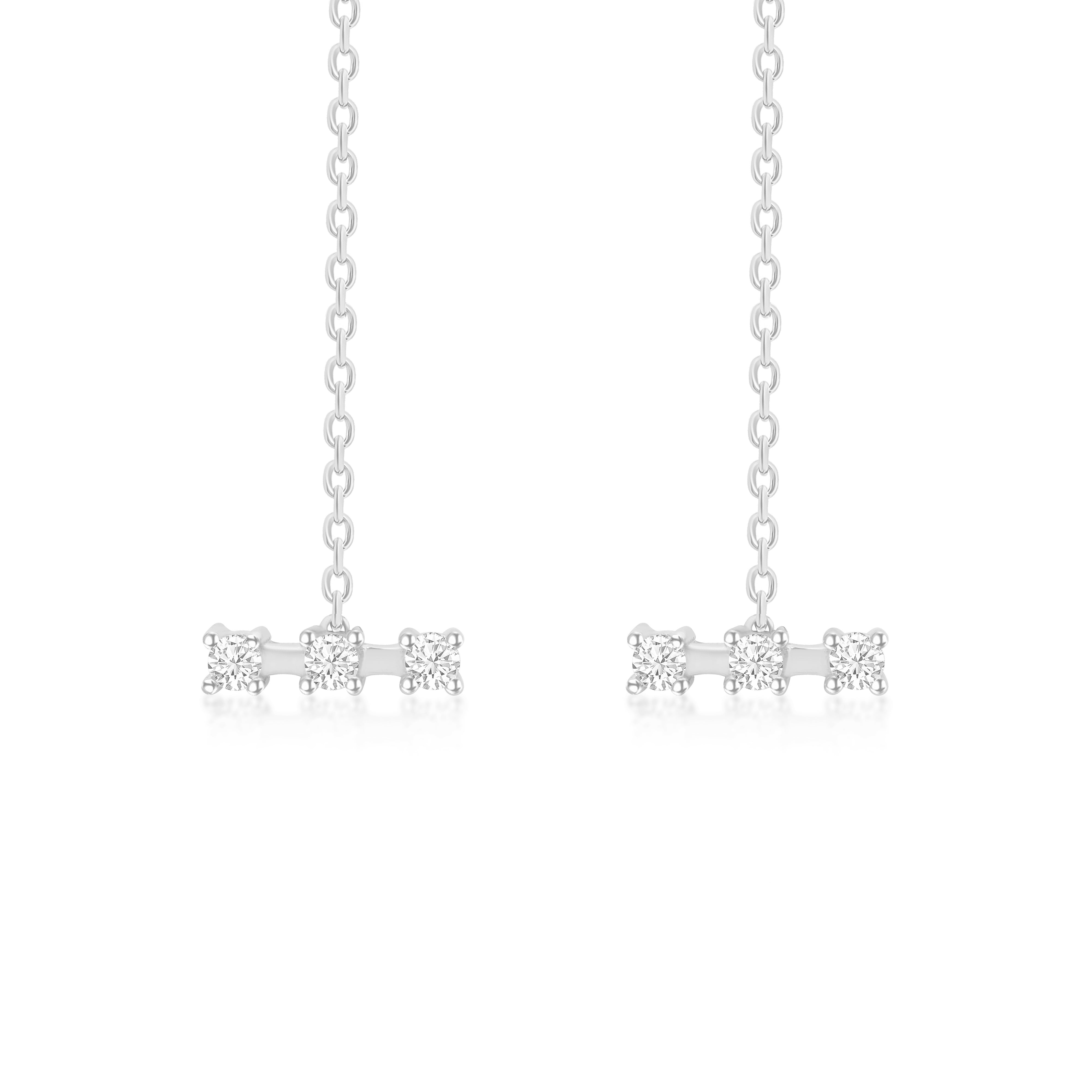 Chain & Bar Earrings