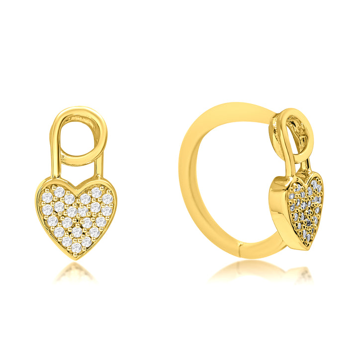 Locked Love Earrings