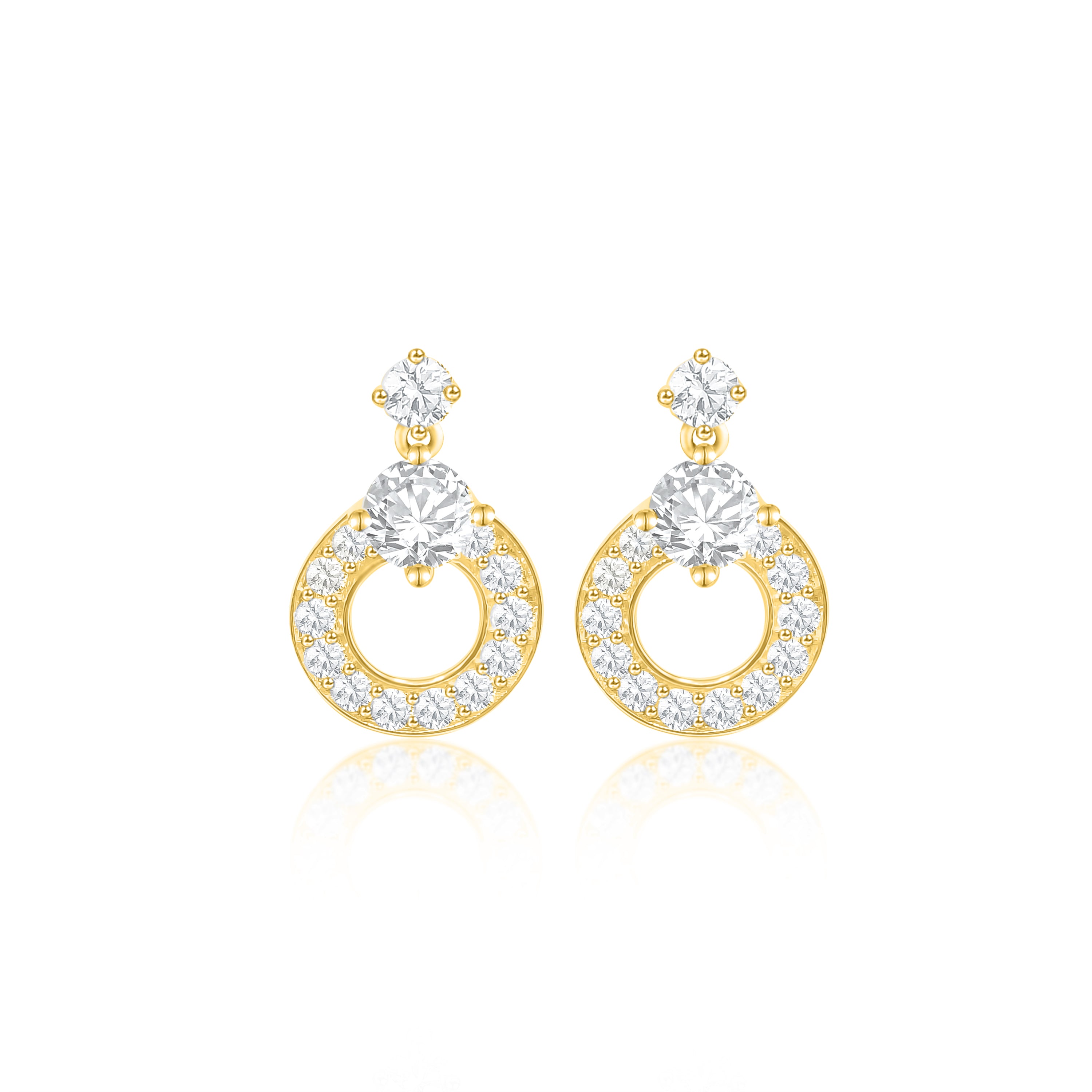 Timeless Halo Earrings