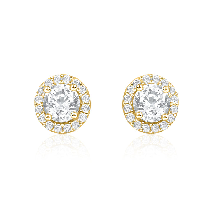 Solitaire Style Earrings