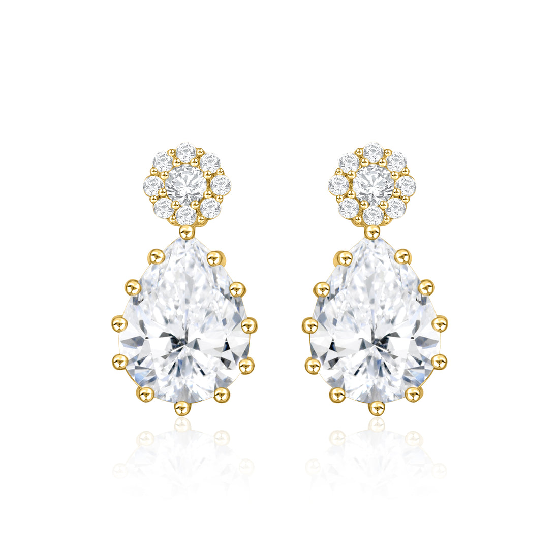 Teardrop Pear Earrings