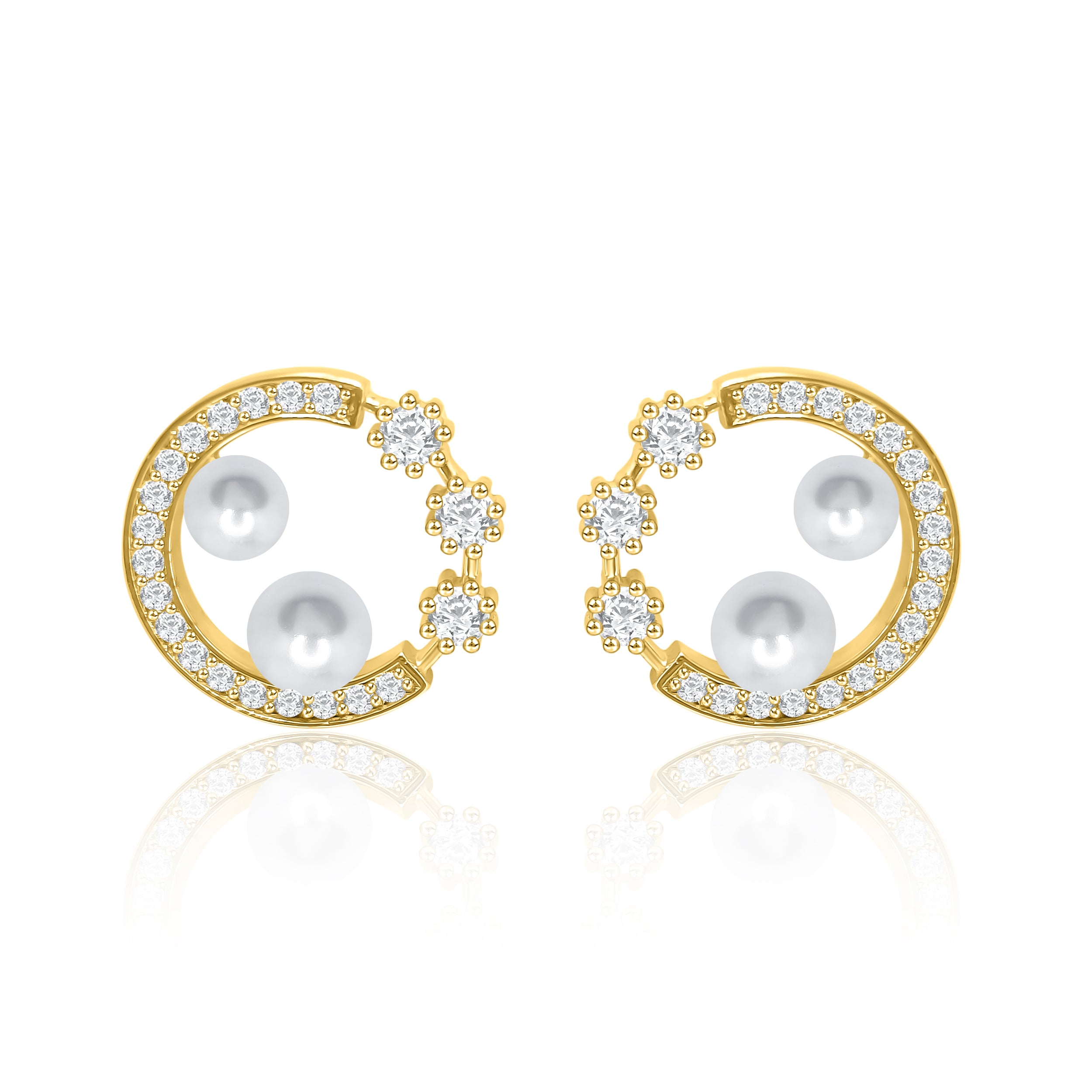 Pearl Statement Earrings